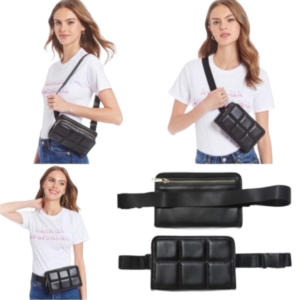 Amanda Uprichard Belt Bag Black